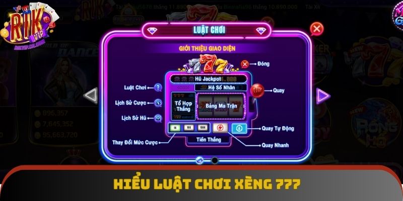 Hiểu luật quay Xèng 777 chuẩn